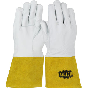 IronCat 6141 Kidskin TIG Welding Glove, Kevlar Sewn 6 Pair