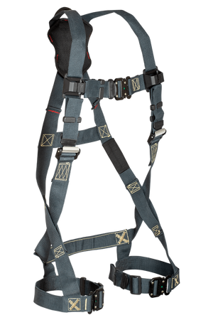 7040, Falltech Weld™ 1D Standard Non-Belted Full Body Harness, Quick Connect Buckle Leg Adjustment