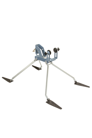 Deluxe Elevated Rotating SRO Roof Anchor ; Adjustable ; for Pitched Roofs ; includes secondary D-ring.