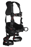 8144FD, Falltech Iron™ 4D Construction Climbing Full Body Harness, Tongue Buckle Leg Adjustments