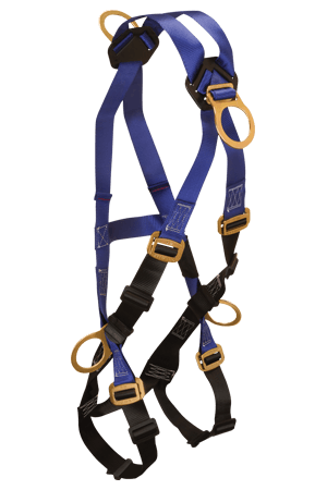 Harnesses And Belts - Falltech Contractor 7019B Full Body Harness, 4-D-Rings Free Shipping