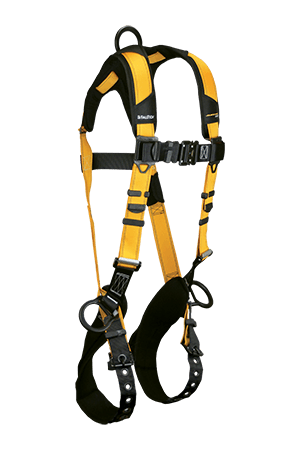 Harnesses And Belts - Falltech Journeyman Flex 7023b, Aluminum Full Body Harness, 3 D-Rings Free Shipping