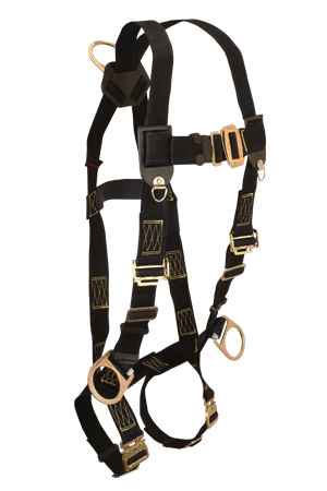 Harnesses And Belts - FallTech WeldTech 7039, Nomex/Kevlar Blend Full Body Harness, 3 D-Rings