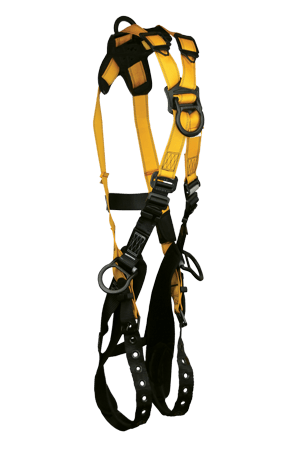 Harnesses And Belts - Full Body Harness, FallTech Journeyman Flex 7029B , Aluminum