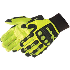 Impact Gloves - Corded Palm Impact Gloves, Daybreaker Xscepter 0928, Neoprene Cuff 12 Pair