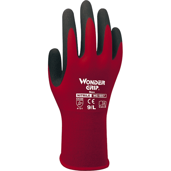 Wonder Grip WG-1855 U-Feel Hi Vis Touchscreen Gloves