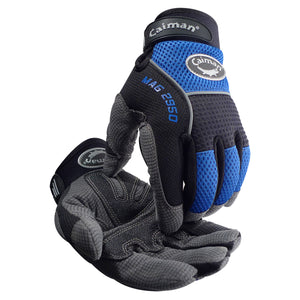 2950 Multi-Activity Glove with Padded Synthetic Leather Palm and Blue AirMesh™ Back, 6 Pair