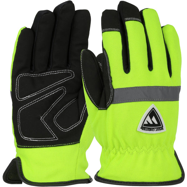 96551, Mechanics Glove, Hi-Vis Pro Series, Reflective, 3pr – Excelco Safety