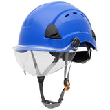 Honeywell Fibre Metal Safety Helmet (Ratchet Suspension) Look up. Look down. Helmet - On