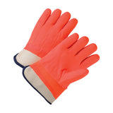 1017ORF, PVC Dipped Glove with Jersey Liner and Rough Finish - Insulated & Waterproof, 12 Pair
