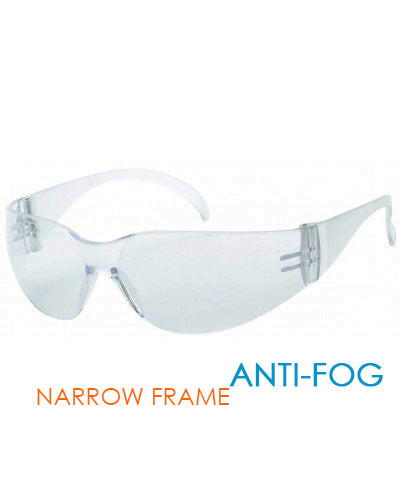 INOX F-I 1715 Series Basic Wrap Around Safety Glasses, Dozen (12 pairs ...