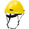 Industrial Climbing Helmet with Polycarbonate / ABS Shell, Nylon Suspension, Wheel Ratchet Adjustment and 4-Point Chin Strap