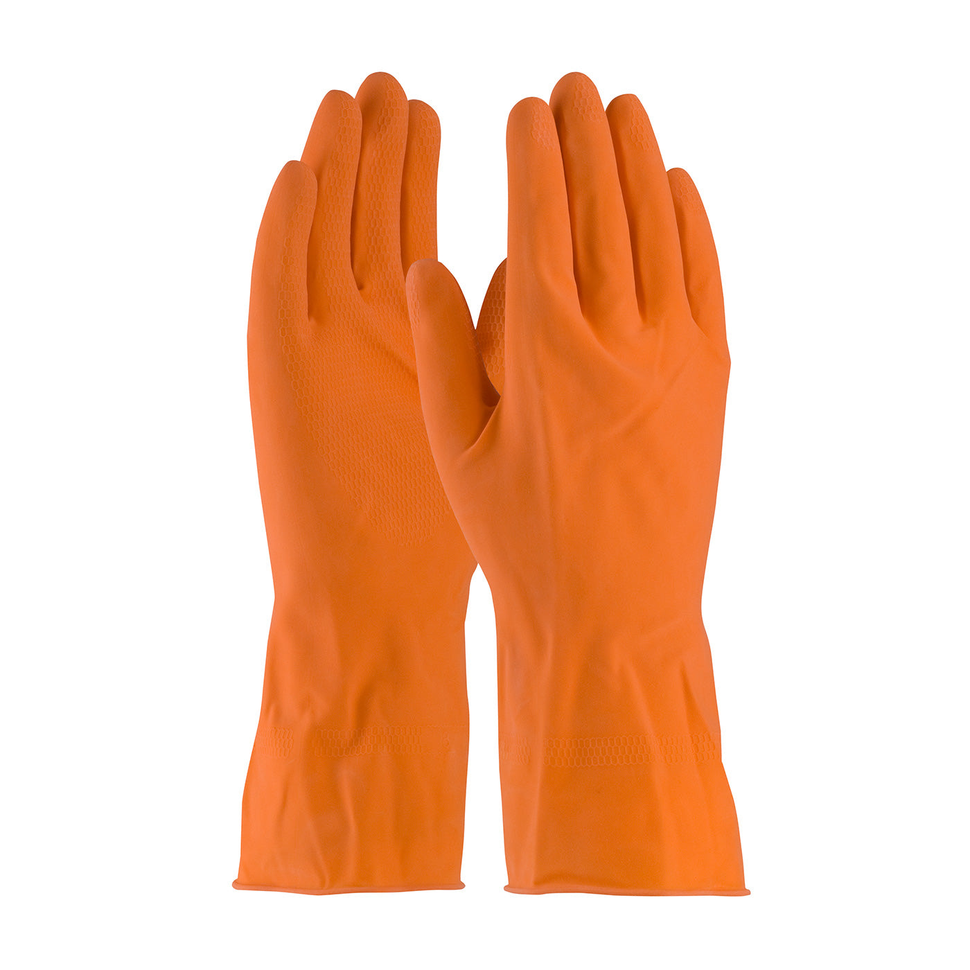 48-L185T, PIP, Unsupported Latex, Flock Lined with Honeycomb Grip - 18 Mil