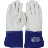 PIP Ironcat® Top Grain Goatskin Leather Tig Welder's Glove with Kevlar® Stitching - Split Leather Gauntlet Cuff