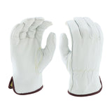 9110 PIP Economy Top Grain Sheepskin Leather Drivers Glove with Aramid Blended Lining - Keystone Thumb, 3 Pair