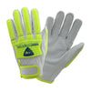 9916 PIP Top Grain Goatskin Leather Drivers Glove with Hi-Vis Impact Protection and Kevlar® Blend Lining, Pair