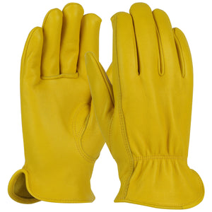9920k, PIP, Premium Grade Top Grain Deerskin Leather Drivers Glove - Keystone Thumb, 12 Pairs