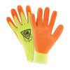 PIP Hi-Vis Seamless Knit HPPE Blended Glove with Nitrile Coated Foam Grip on Palm & Fingers 12PK