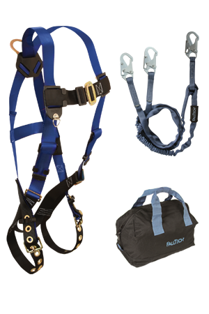 Back D-ring, Tongue Buckles, 6' Internal Y-Leg and Gear Bag