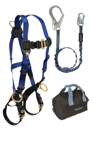 Back and Side D-rings, Tongue Buckles, 6' Internal, Rebar and Gear Bag