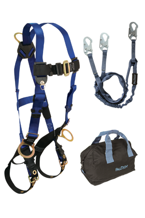 Back and Side D-rings , Tongue Buckles, 6' Internal Y-Leg and Gear Bag