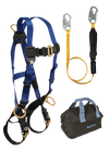 Back and Side D-rings, Tongue Buckles, 6' SoftPack Lanyard and Gear Bag