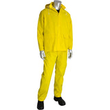 201-370 PIP Premium Three-Piece Rainsuit - 0.35mm - Yellow