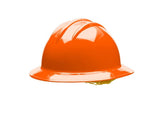 PIP Full Brim Hard Hat with HDPE Shell, 6-Point Polyester Suspension and Wheel Ratchet Adjustment