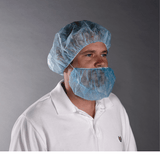 Beard Covers - West Chester UBC 18" SBP Beard Cover - "latex Free Elastic" 12 Gram Poly Pro Material
