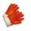 Chemical Gloves - West Chester 1017OR, PVC Chemical Glove, Foam Lined ,Orange, 12 Pair