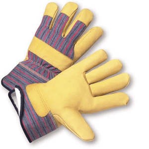 Cold Weather Gloves - On Sale! West Chester 5555 120g PosiTherm Lined, Pigskin Winter Glove With Safety Cuff- 12 Pair