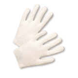 Cotton/Canvas Gloves - West Chester 708, Poly/Cotton Knit Wrist Canvas Gloves, Economy, 12 Pair