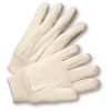 Cotton/Canvas Gloves - West Chester 708C, Knit Wrist Cotton Canvas Gloves, 12 Pair