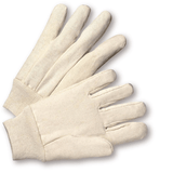 Cotton/Canvas Gloves - West Chester K01I, Knit Wrist Canvas Gloves, 100% Cotton, 12 Pair