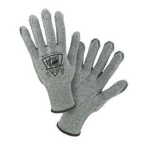 Cut Resistant Gloves - West Chester 713DG PosiGrip: Gray Light Weight HPPE Liner, ANSI A4 Cut Level 12 Pair