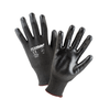 Cut Resistant Gloves - West Chester 713HGBU Black HPPE A1 Cut Resistant W/Black PU Coated Palm- 12 Pair