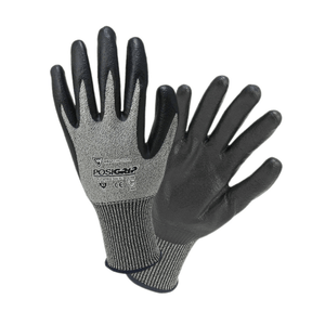 Cut Resistant Gloves - West Chester 730TBN A34 Cut Resistant PosiGrip Black Nitrile Coated 12 Pair