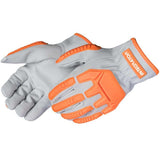 Drivers Gloves - Daybreaker 0935 Integrator Impact Glove, A4 Cut Resistant Leather Driver, 3 Pair