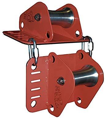 Edge Caster Rope Protection SuretyMan Edge Roller, Aluminum, Vertical Lifeline Rope Protector. Eac ...