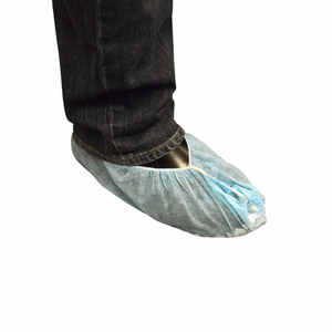 Gloves - West Chester 3518BNS SBP Light Blue Shoe Cover W/Non Skid Tread - Size