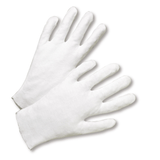 Gloves - West Chester805L Heavy Weight Lisle/Inspection Glove, 10 1/2" OAL - 100% Cotton - Size Small Or Ladies