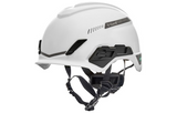 V-Gard® H1 Safety Helmet, Trivent, White, Fas-Trac® III Pivot, ANSI, EN12492