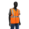 Hi-Viz - Safety Vest, 47204/47203, Class 2, Lime/Orange