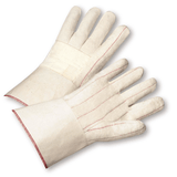 Hotmill Gloves - West Chester 7900BLG 28 Oz Burlap Hotmill Gauntlet Glove 12 Pair