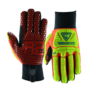 Impact Gloves - Impact Glove, West Chester 87010 R2 Rig Ace, Neoprene Cuff, 6 Pair