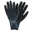 Latex Coated Gloves - West Chester 715SLC, PosiGrip Black Latex Crinkle, 3/4 Coat, 12 Pair
