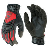 Mechanics Gloves - West Chester 89303 Extreme Work Knuckle KnoX, Touchscreen Gloves Pair