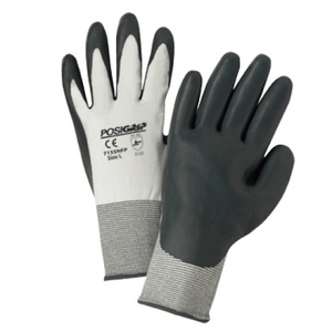 Nitrile Coated Gloves - West Chester 715SNFP PosiGrip Nitrile Coated Gloves, 12 Pair