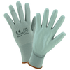 PU Coated Gloves - West Chester 713SUCG Grey Urethane Coating On 13 Gauge Grey Nylon Liner. 12 Pair