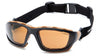 Safety Glasses - Carhartt Carthage Anti-Fog Safety Glasses With Interchangeable Temples/Strap 12 Pair